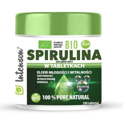 

Intenson Bio Spirulina 100% 200 таблеток Formeds