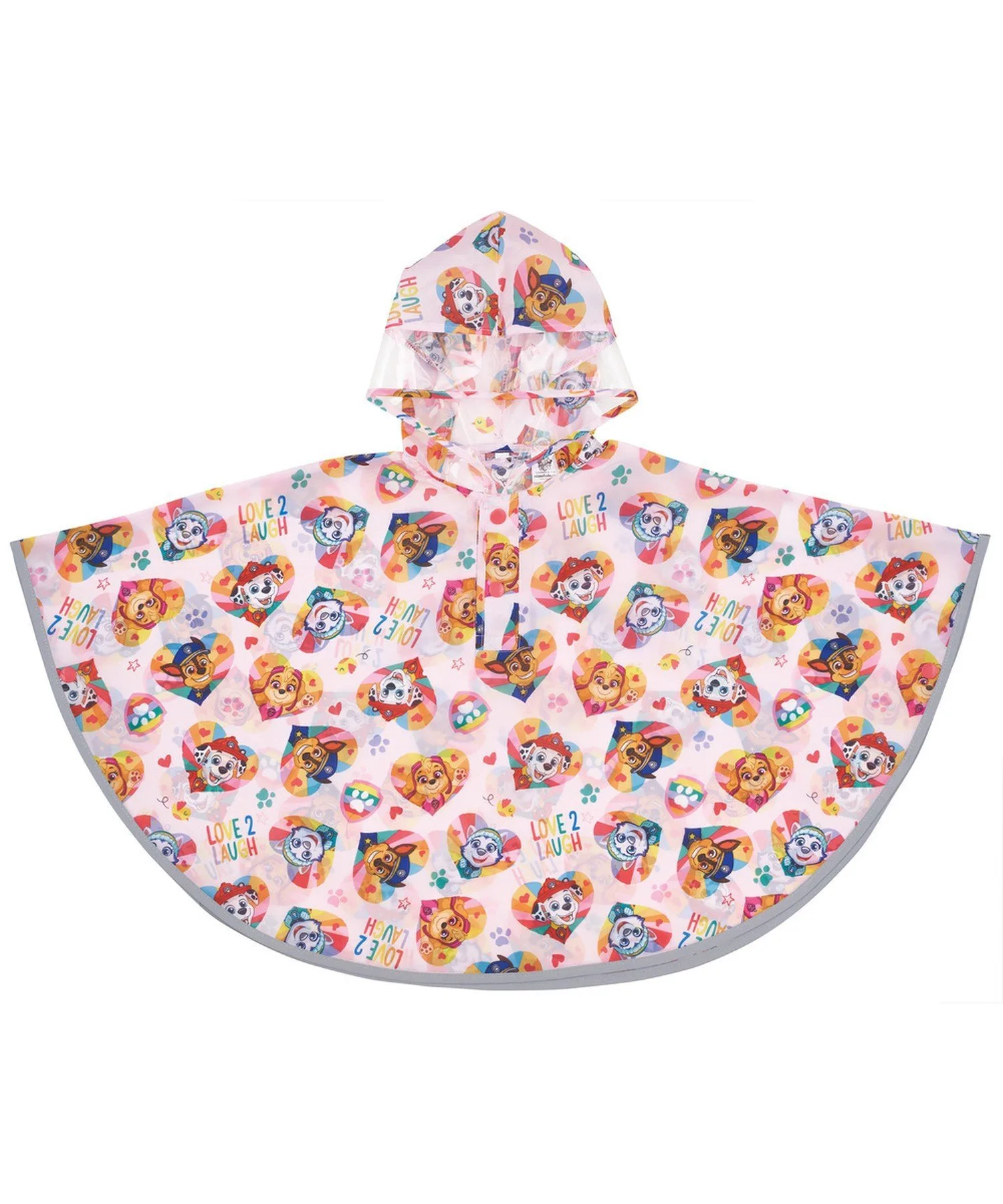 Детский дождевик с изображением персонажа RAPO2 BACKYARD FAMILY, Rescue Paw Patrol
