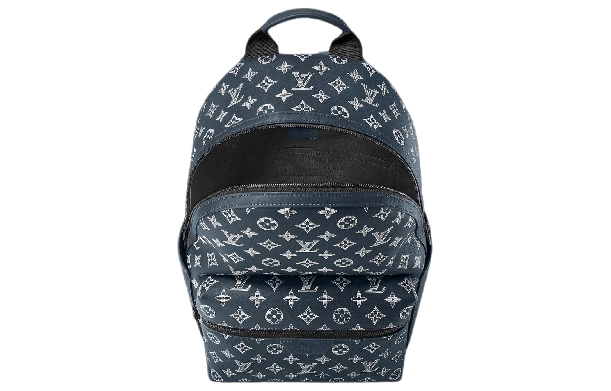 Рюкзак мужской Louis Vuitton Monogram Shadow натуральная кожа — фото 4