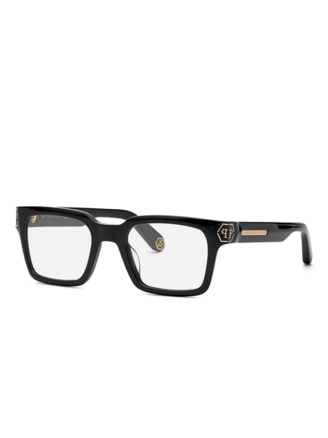 

Очки Philipp Plein Eyewear logo detailing frames, черный