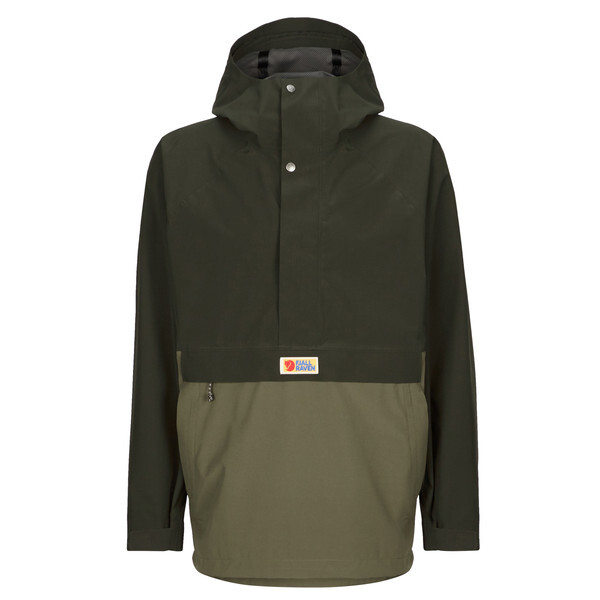 

Анорак Fjällräven, цвет Deep Forest-Laurel Green