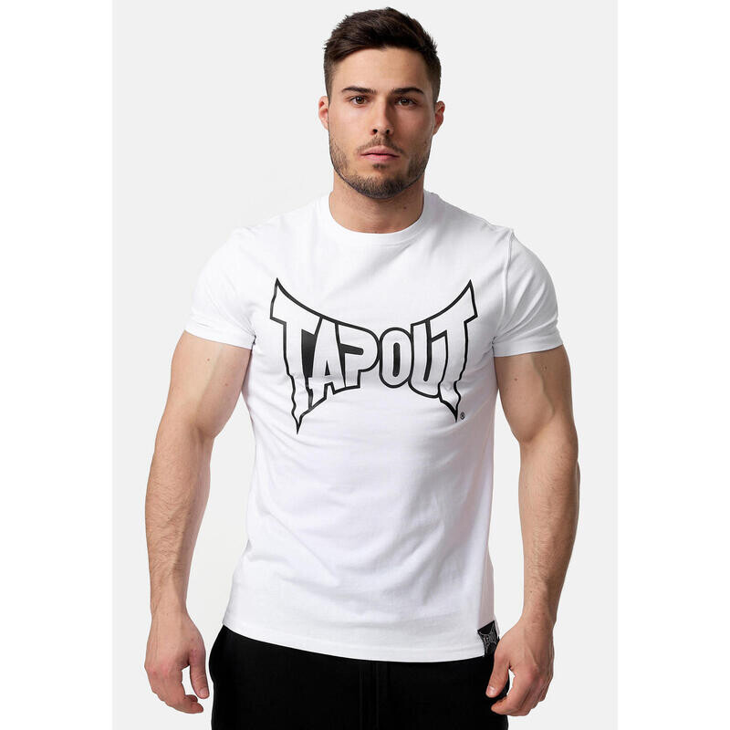 

Спортивная футболка Tapout, белый/черный