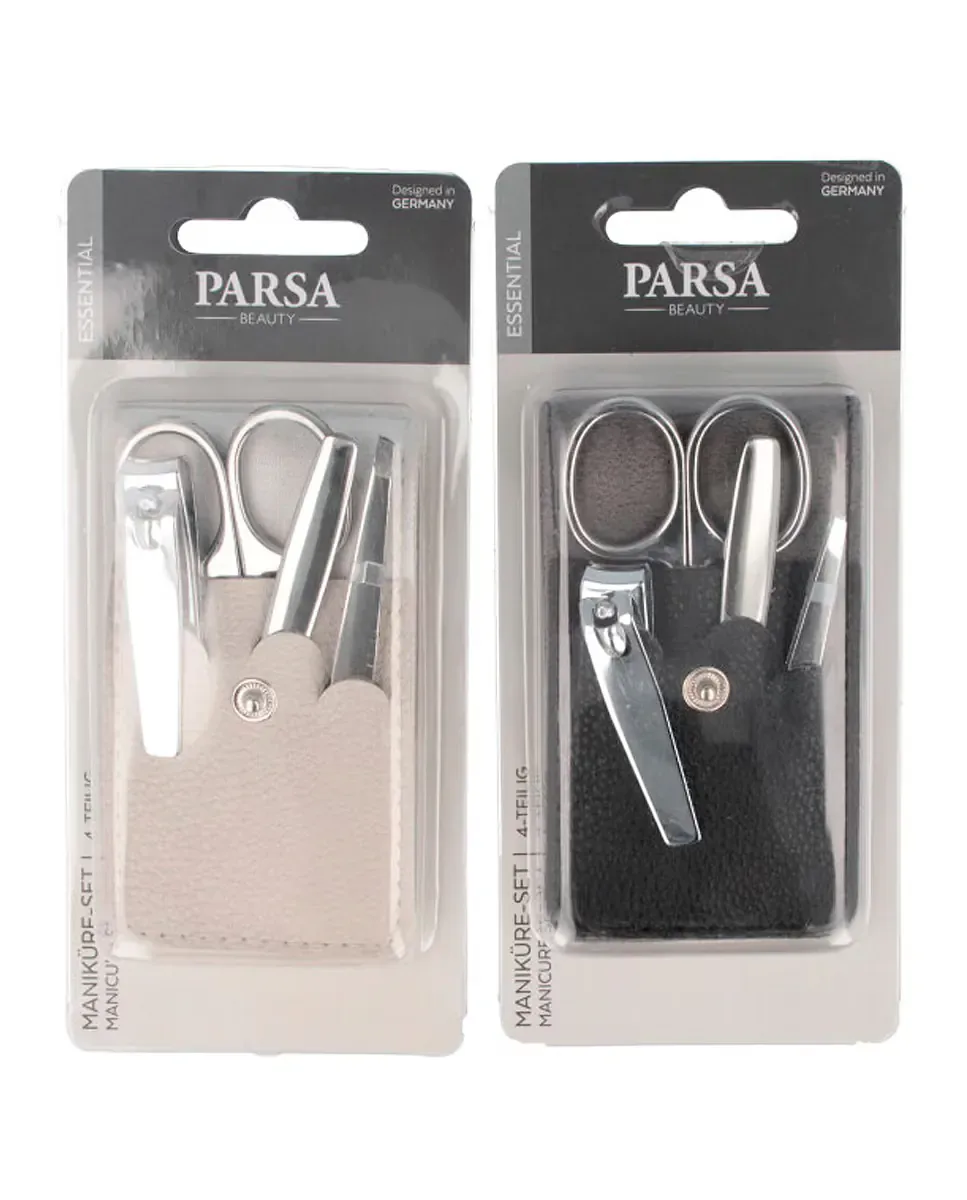 Маникюрный набор из 4 предметов Parsa, Negro