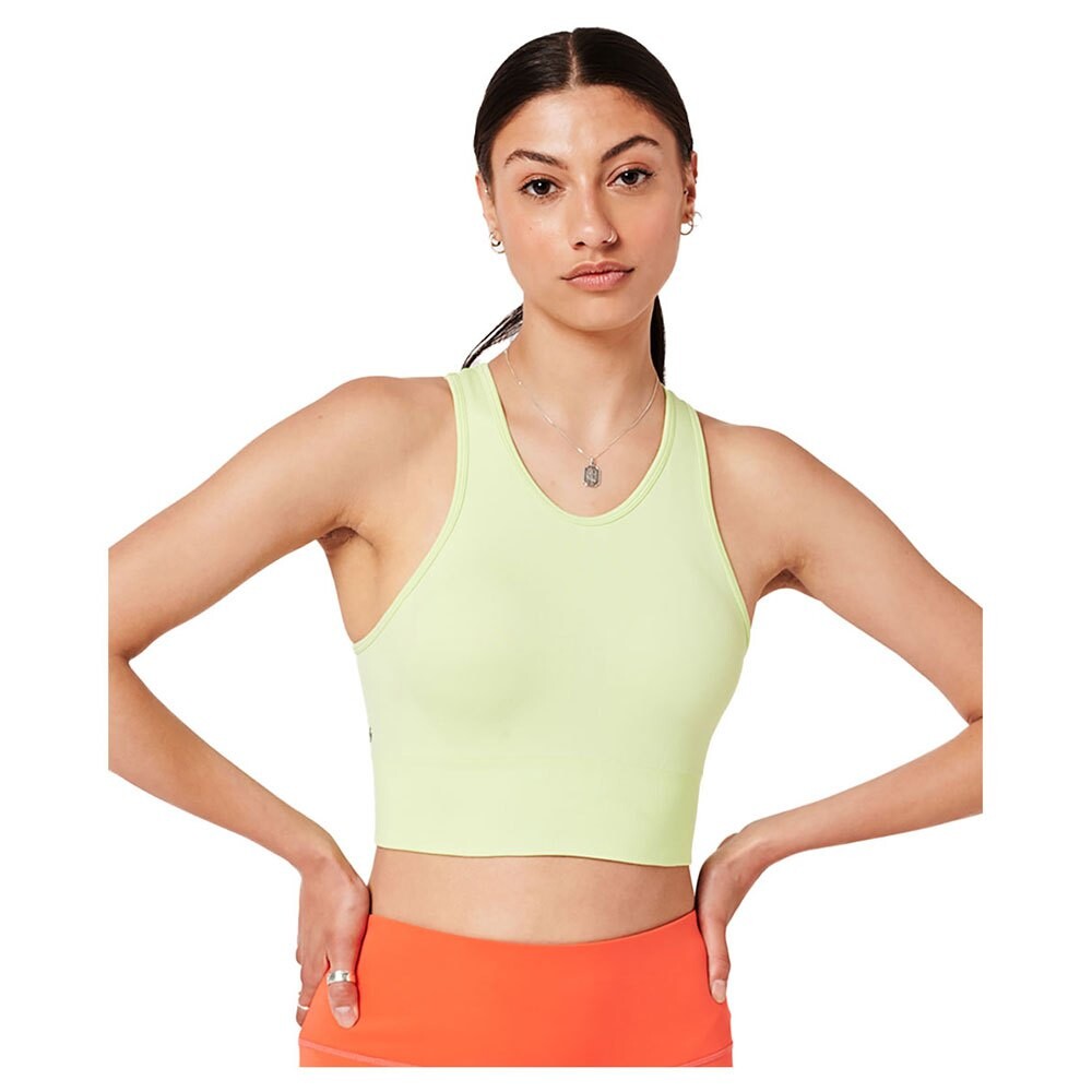 

Спортивный бюстгальтер Superdry Core Seamless Mid Impact Bra, желтый