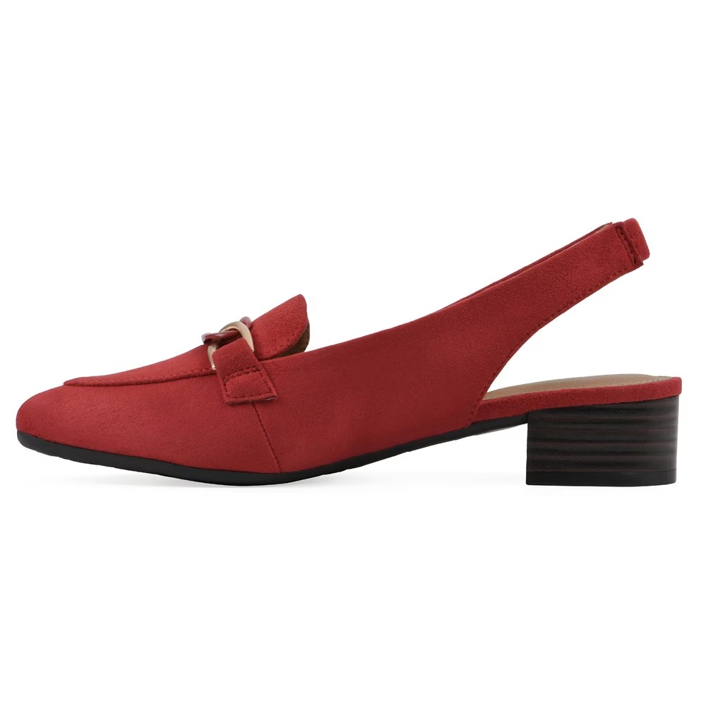 Туфли-лодочки на ремешке Boreal White Mountain, cruella red fabric — фото 3