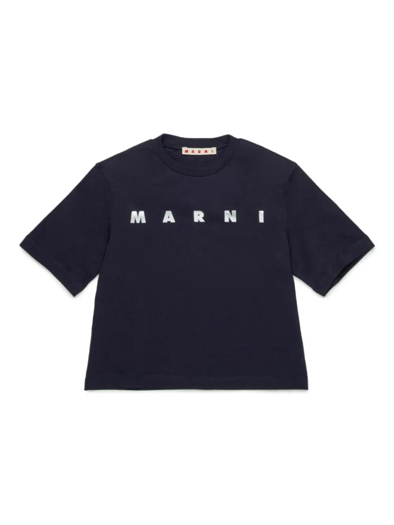 

Футболка с принтом Marni Kids, синий