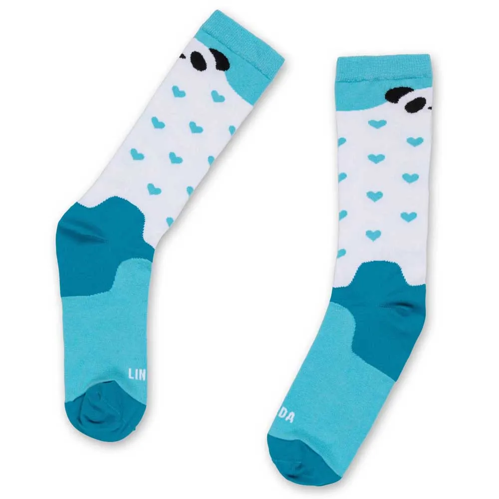 

Носки Ugly Feet Club Panda Love Half long, синий
