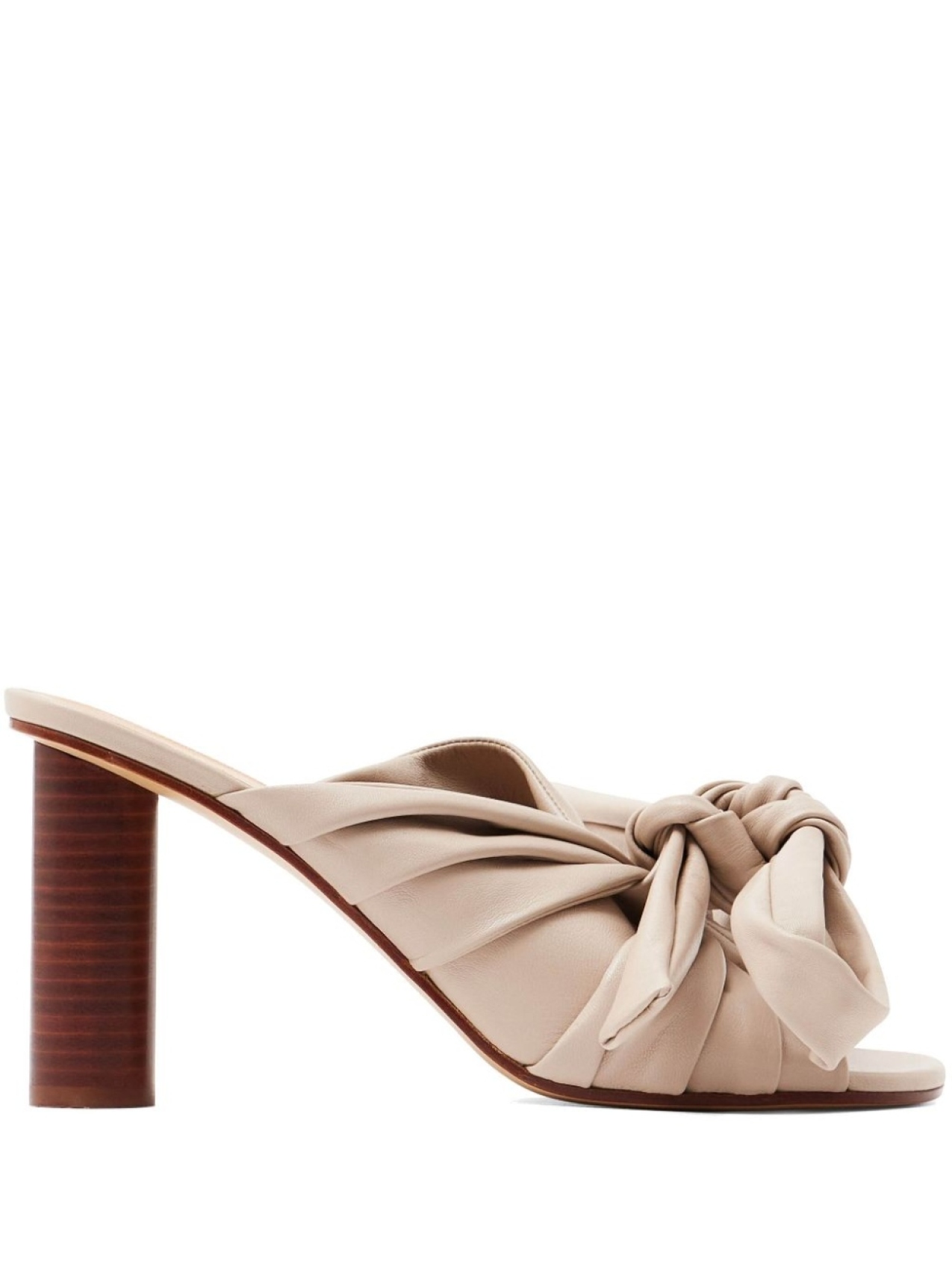 JW Anderson мюли с бантом, нейтральный цвет