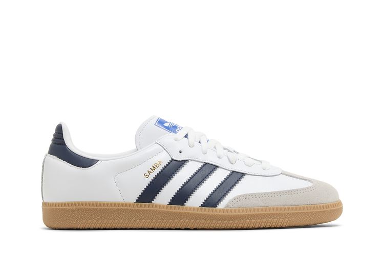 

Кроссовки Samba OG 'White Night Indigo Gum', белый