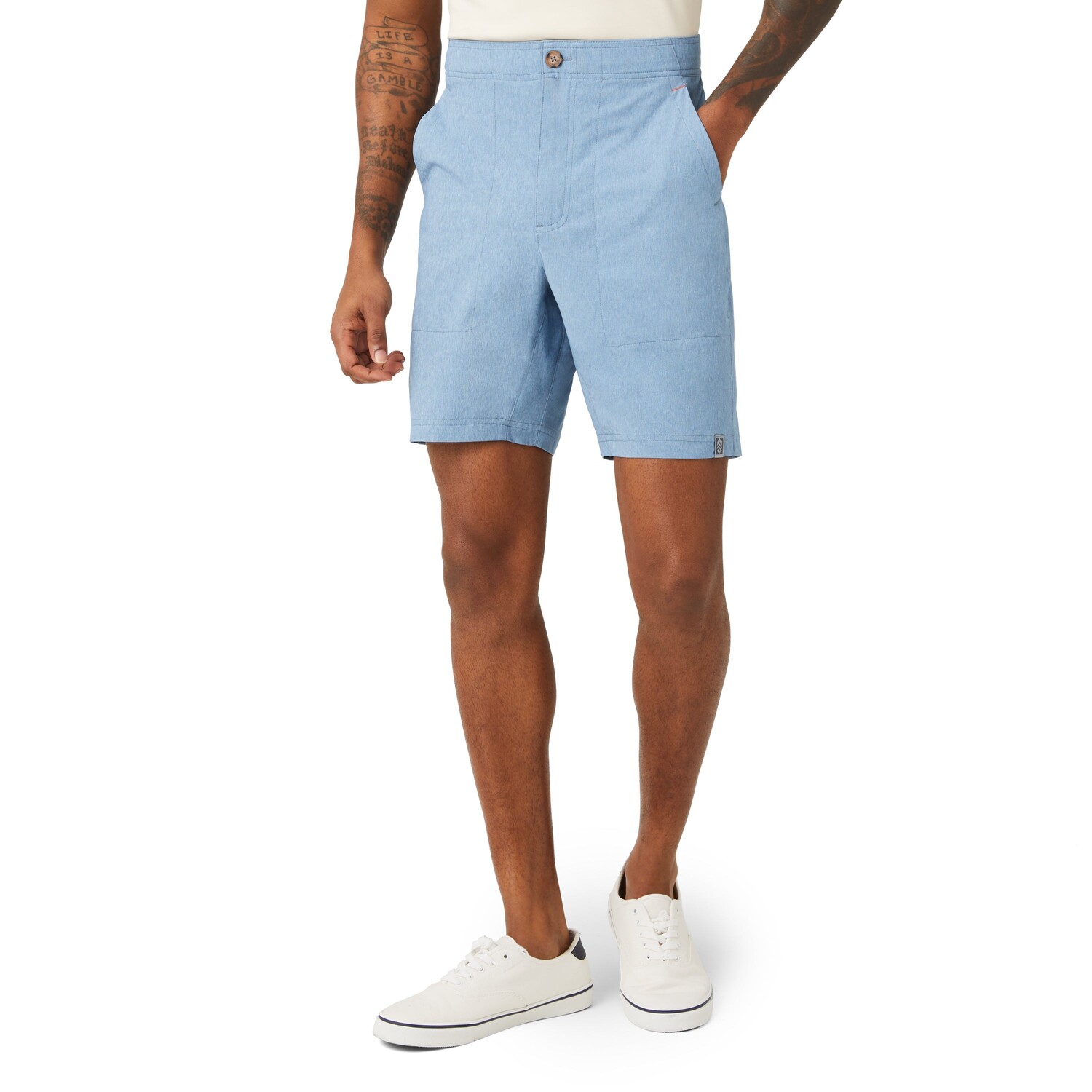 

Мужские шорты Free Country Stryde Weave Free Comfort, цвет Airy Blue