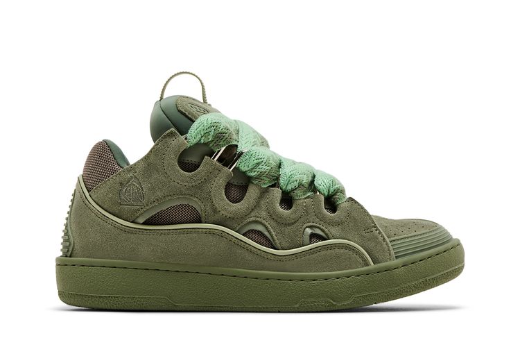 

Кроссовки Lanvin Curb Sneakers 'Vert De Gris', зеленый