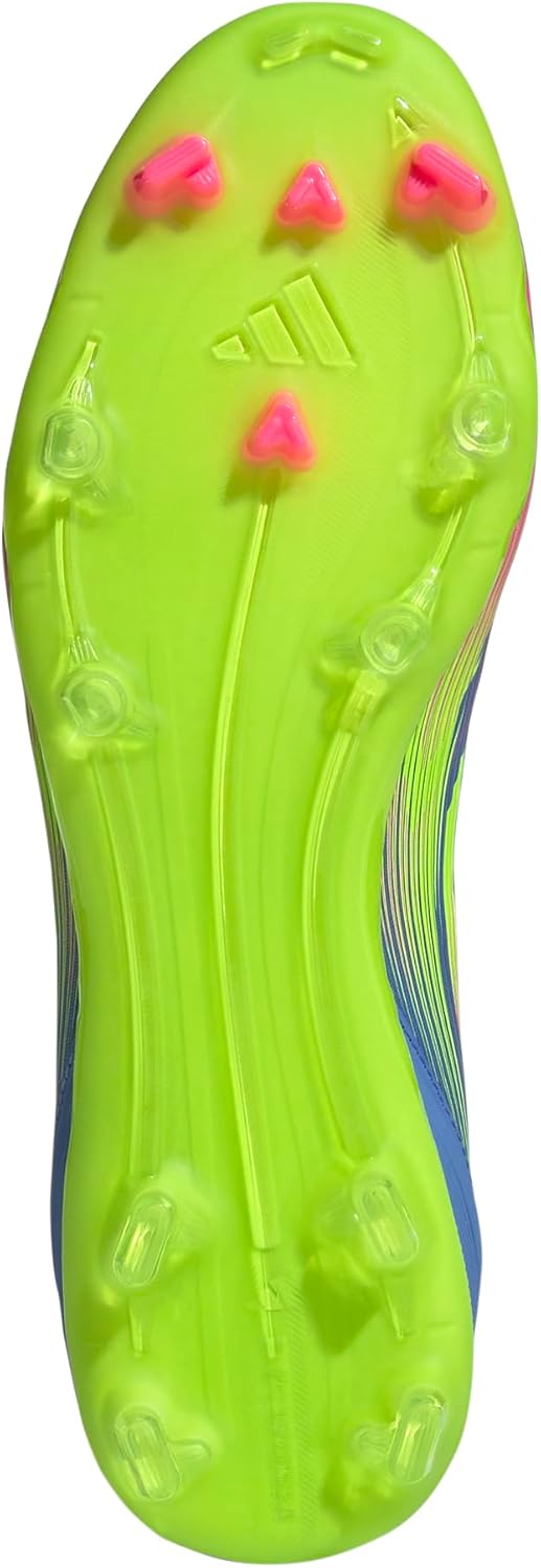 Кроссовки Adidas Unisex-Adult F50 Лига Firm Ground/Multi Ground, розовый/голубой — фото 3