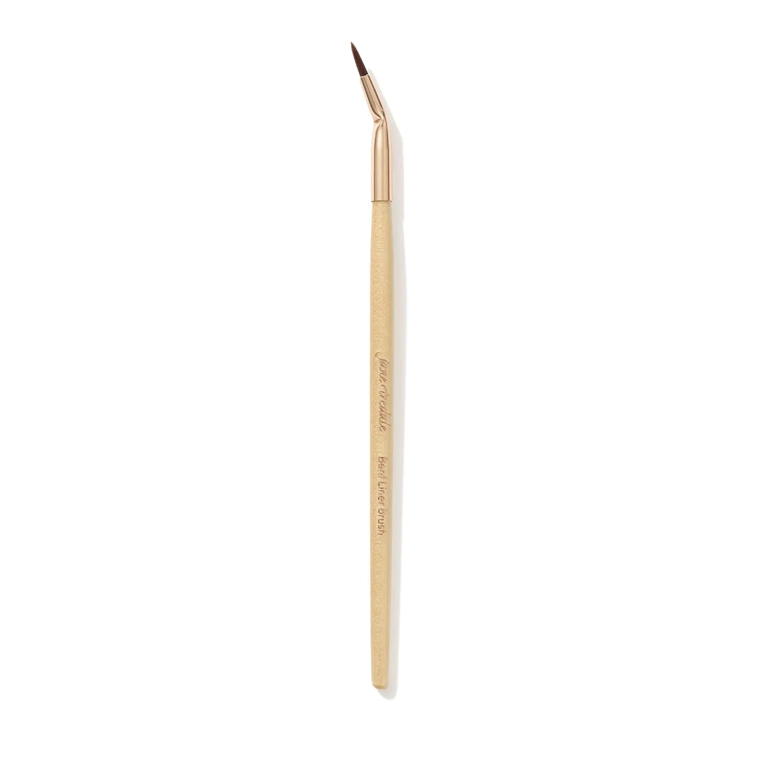 Кисть для подводки Jane Iredale Bent Liner Brush, графитовая, Rose Gold