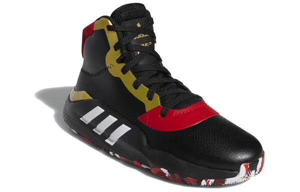 Кроссовки pro bounce 2019 Adidas, черный — фото 3