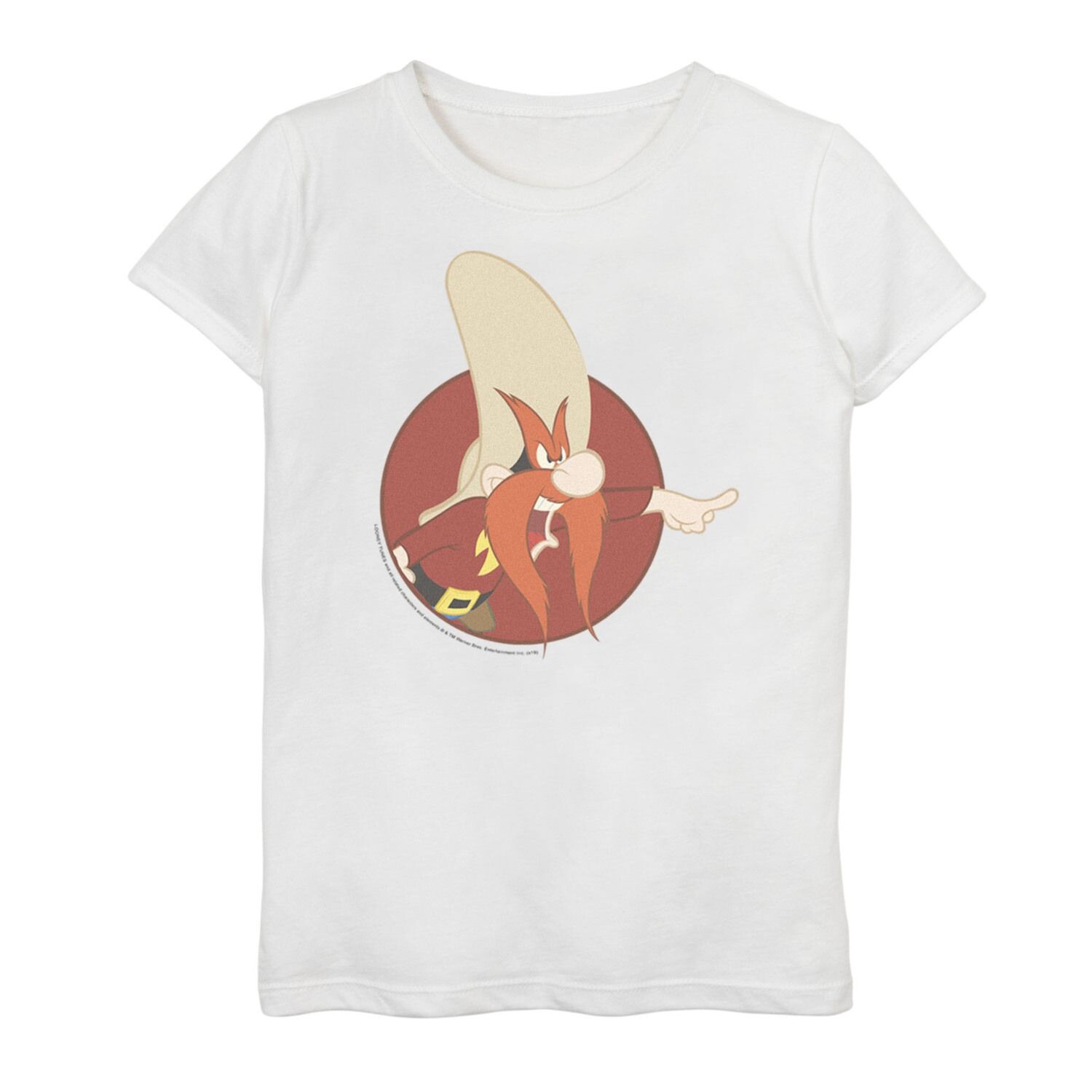

Футболка с изображением красного круга и портрета Looney Tunes Yosemite Sam для девочек 7–16 лет Licensed Character, Красный, Футболка с изображением красного круга и портрета Looney Tunes Yosemite Sam для девочек 7–16 лет Licensed Character