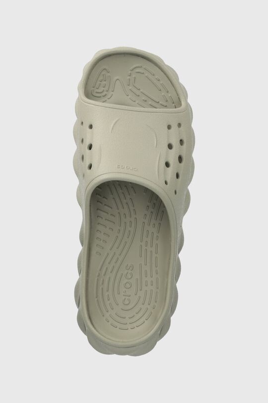 Шлепанцы Echo Slide Crocs, серый — фото 4