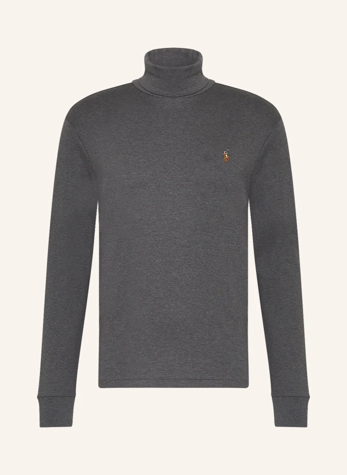 

Водолазка-рубашка Polo Ralph Lauren, серый