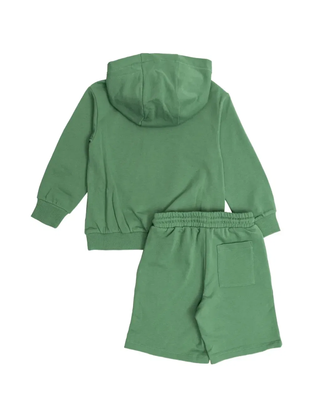 Спортивный костюм с вышивкой Stella McCartney Kids, зеленый — фото 2