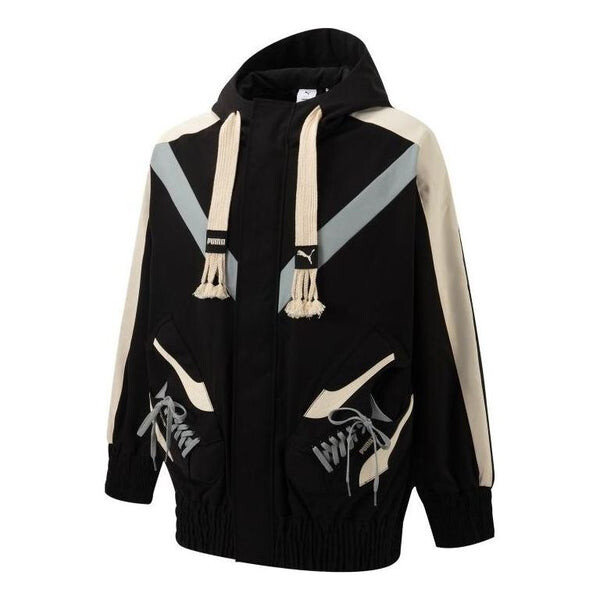 

Куртка x staffonly x monopoly logo jacket 'black' Puma, черный