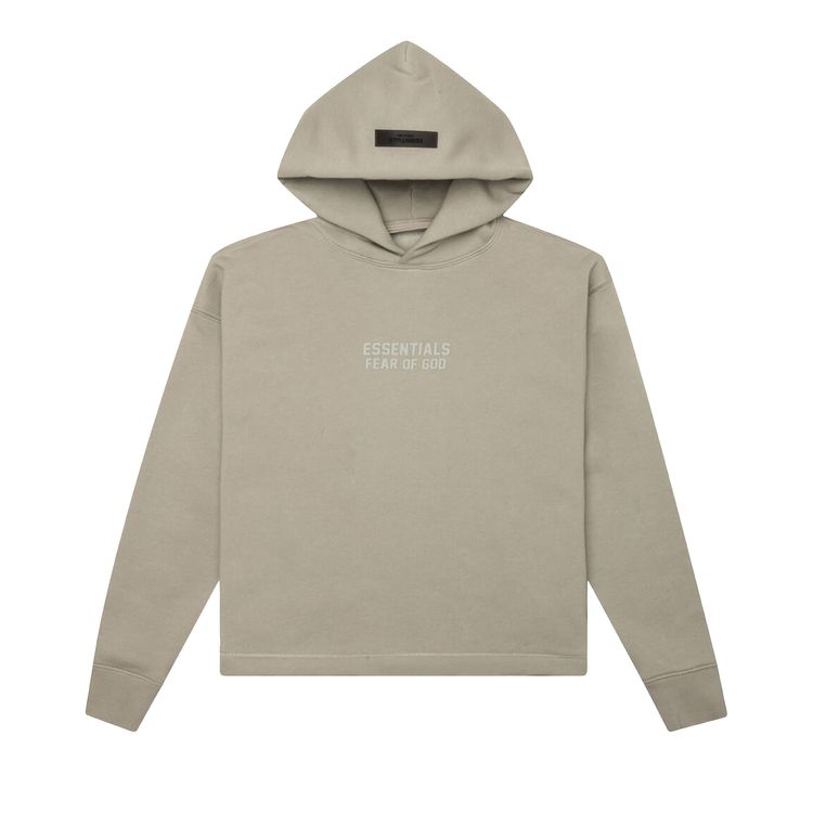 

Худи Fear of God Essentials Kids Relax Hoodie 'Seal', желто-коричневый