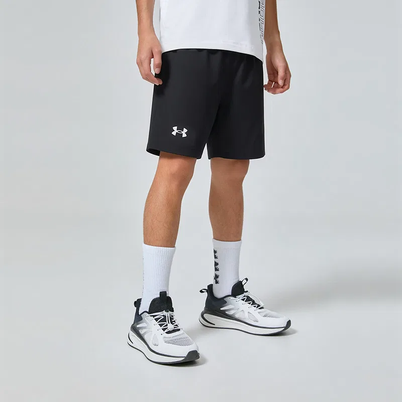 Тренировочные шорты Comprehensive для подростков Under Armour, Black — фото 4