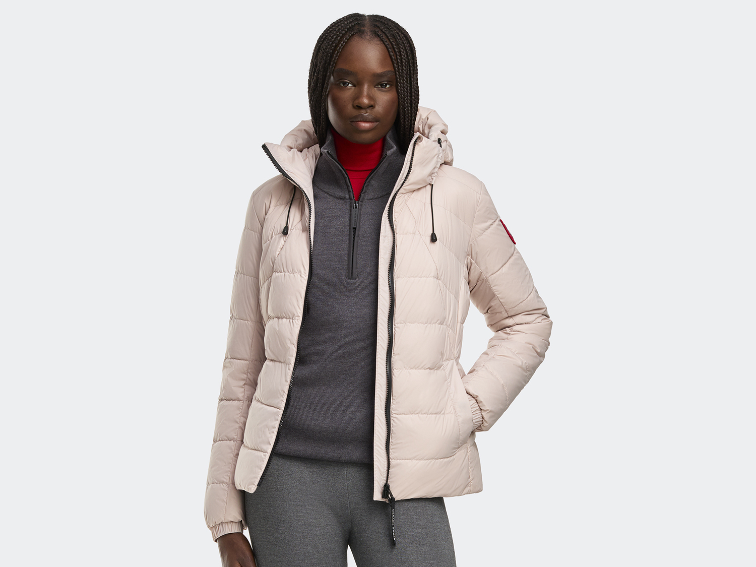 

Худи Canada Goose Abbott, Lucent Rose