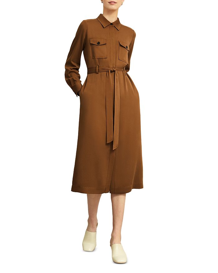 

Платье Limited Combs HOBBS LONDON, коричневый