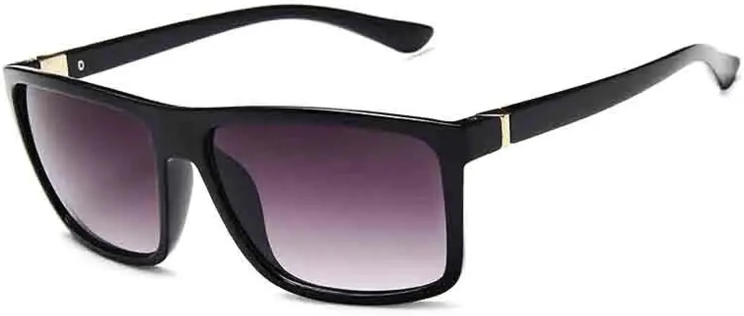 

Модные солнцезащитные очки для женщин и мужчин, роскошные, винтажные, для активного отдыха, с защитой от УФ-излучения UV400 TOIPASTN, Black Gradient Gray