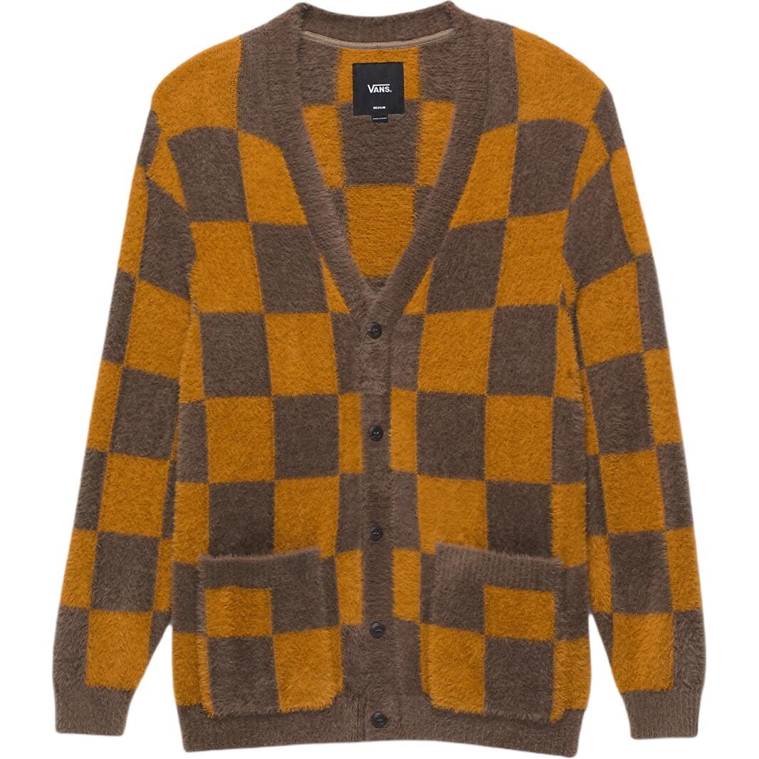 

CANFIELD CHECKERBOARD рубашка унисекс коричневый Vans, коричневый