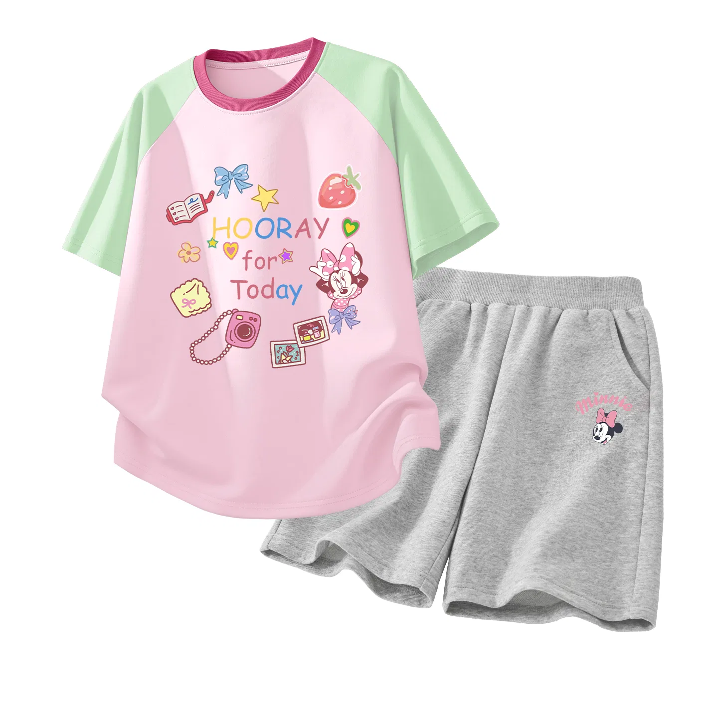 Спортивный костюм детский Disney Berry Pink+Black — фото 4