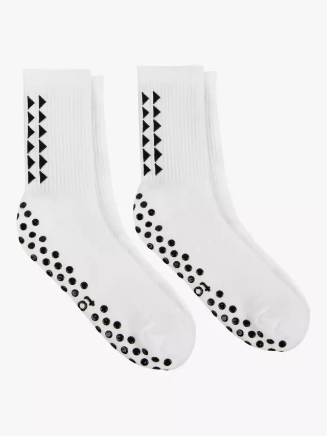 

Носки totes Unisex Gripper Sports 2 шт, цвет white/black