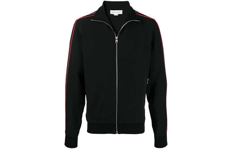 

Alexander McQueen Куртка с логотипом Track, Black