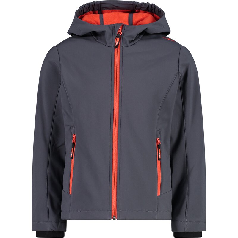 

Функциональная куртка с капюшоном, софтшелловая куртка Cmp, цвет titanio u911