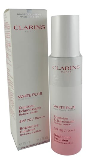 

Осветляющая эмульсия для лица, SPF 20, 75 мл Clarins, White Plus