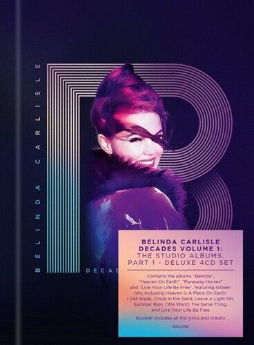 

CD диск Carlisle, Belinda: Decades Volume 1: The Studio Albums Part 1 - 4CD Mediabook Boxset