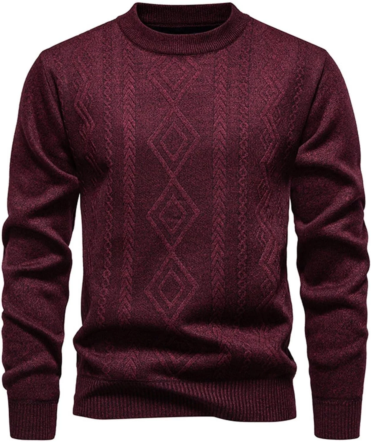 

Мужской свитер оверсайз с круглым вырезом XINGJIAARTS