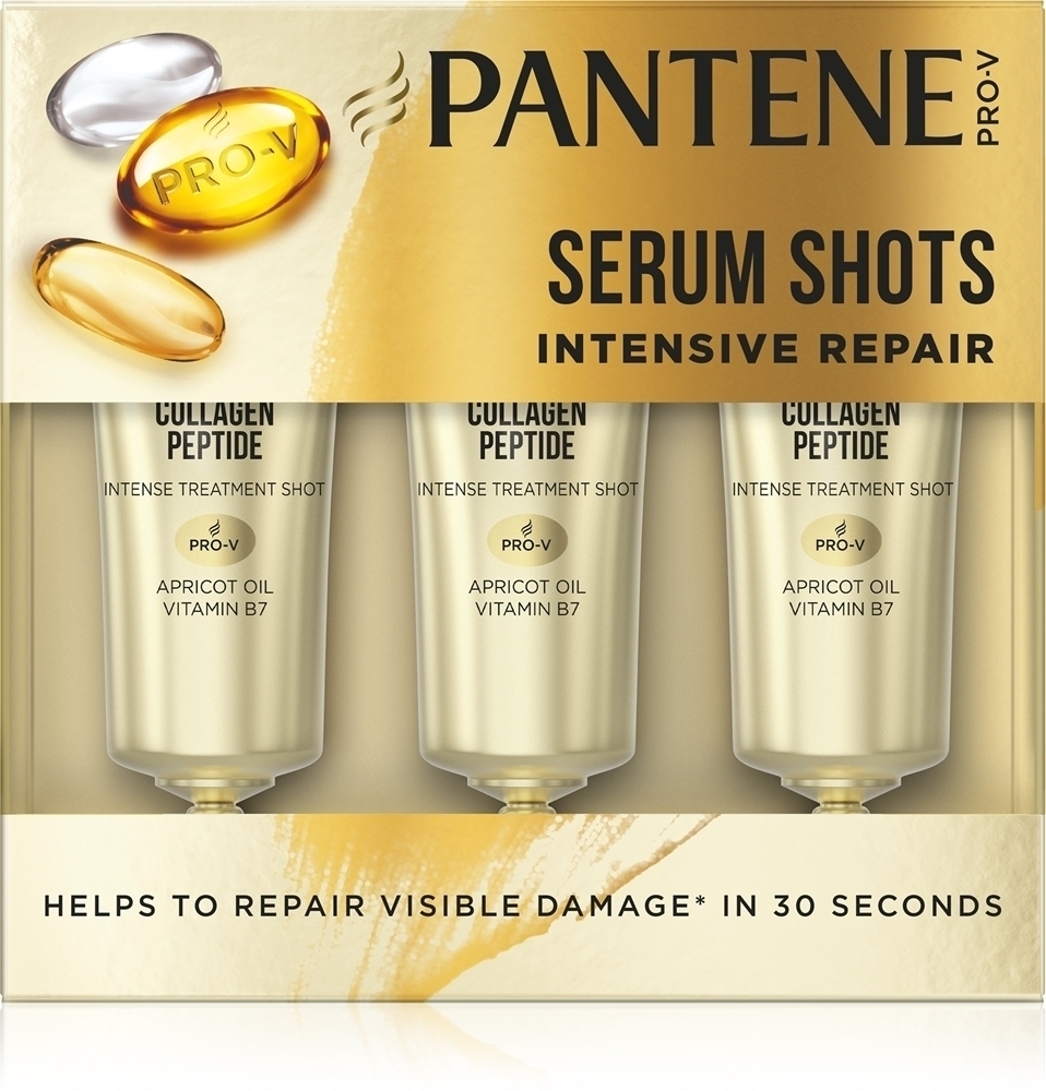 

Сыворотка для волос Pro-V Serum Shots Pantene, 3× 15 мл