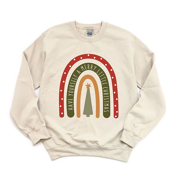 

Бохо свитшот с радугой Simply Sage Market, Dust