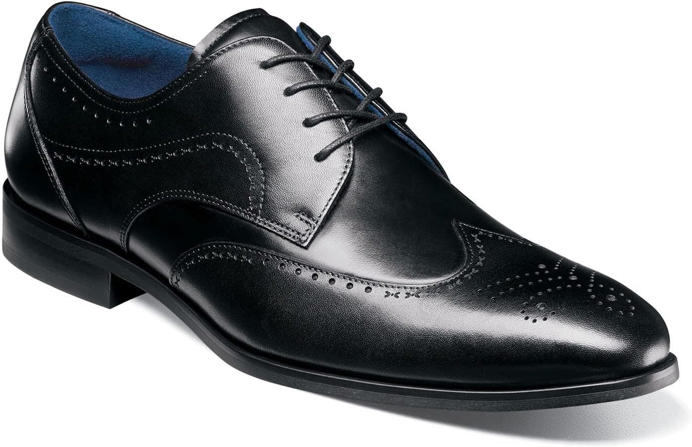 Мужские кроссовки Stacy Adams Brayden Wingtip на шнуровке, черный — фото 2