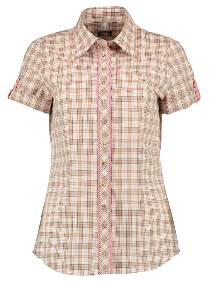 

Традиционная блузка Volika малинового цвета OS-Trachten