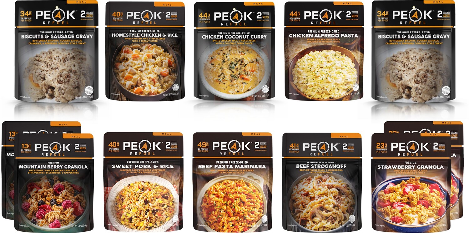

Summit Pack 2.0 — 24 порции PEAK REFUEL