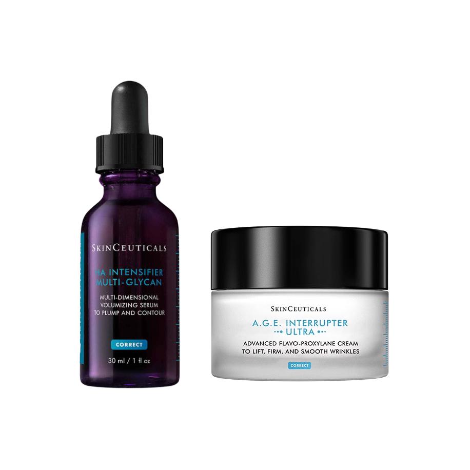 SKINCEUTICALS Новая версия сыворотки с фиолетовым рисом + новая версия крема для лица AG набор для ухода за кожей успокаивающий 30мл+48мл/15мл+15мл — фото 2