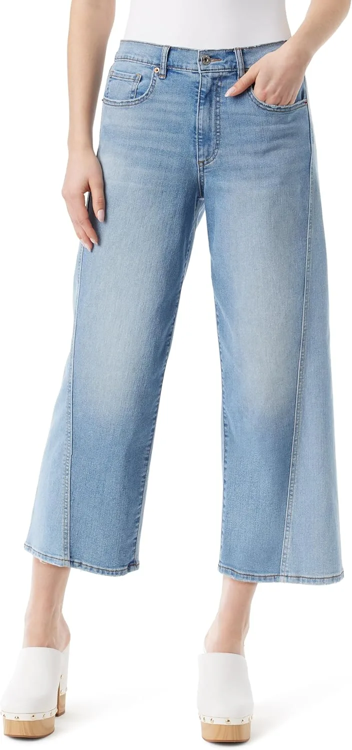 

Джинсы Jessica Simpson Melody High Rise Wide Leg Crop