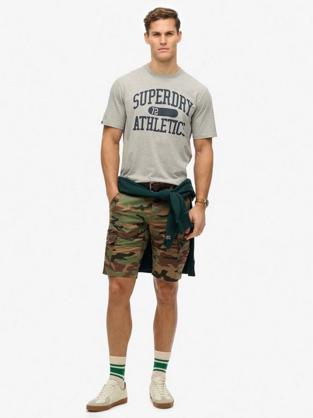 

Спортивная незаменимая футболка Superdry, цвет Grey Marl