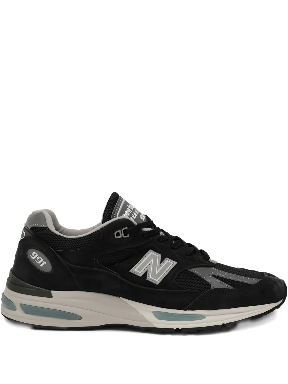 Кроссовки с логотипом 991 New Balance, черный