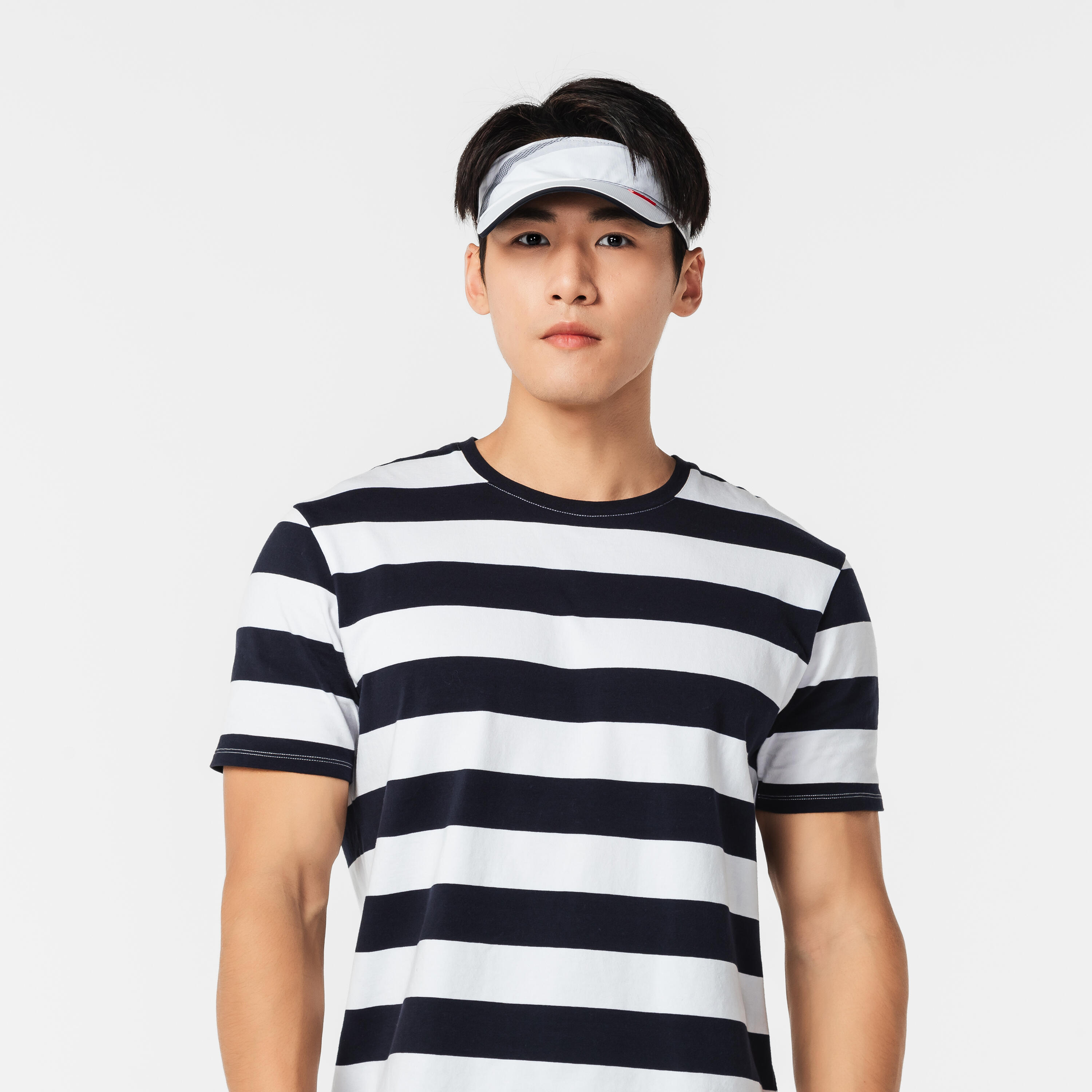 

Мужская футболка Tribord SAILING 100M CN Strip White blue
