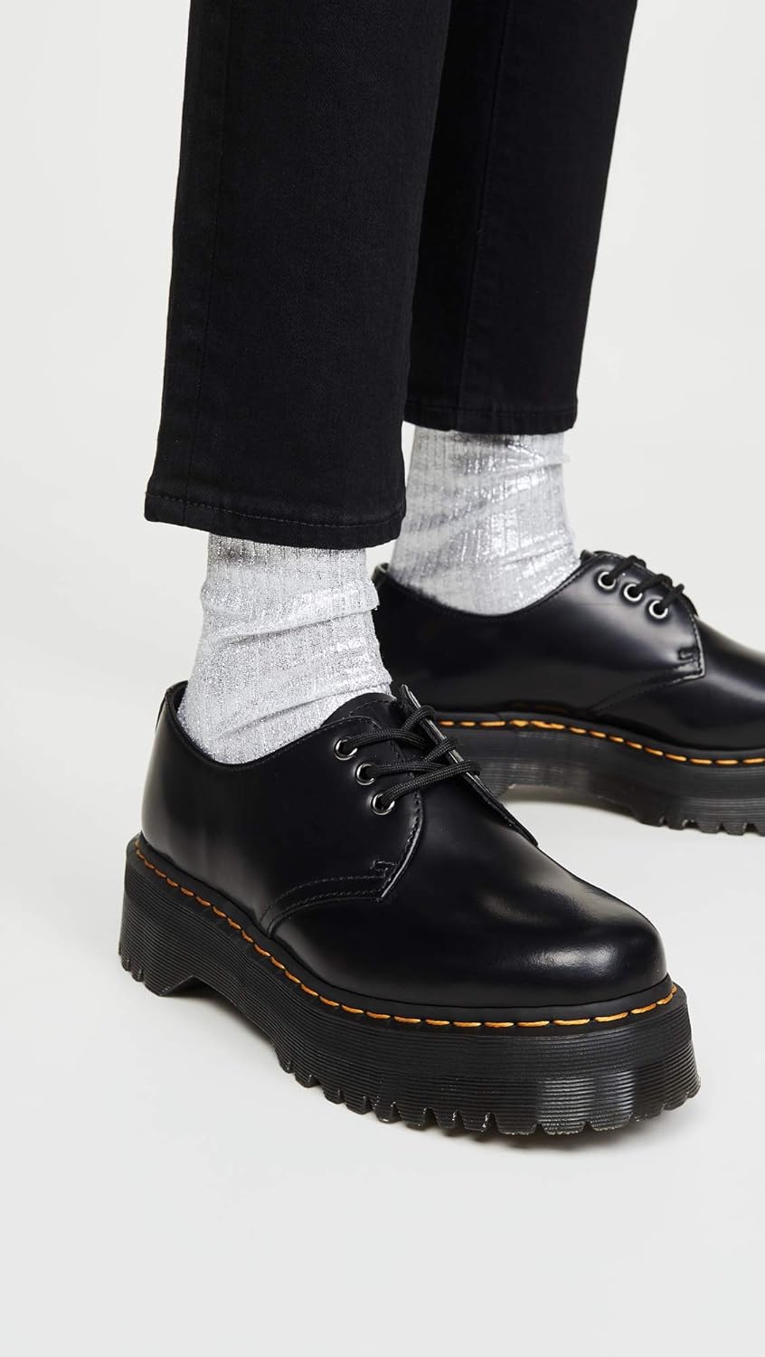 Туфли Dr. Martens Unisex-Adult V 1461 Quad Mono, черный — фото 3
