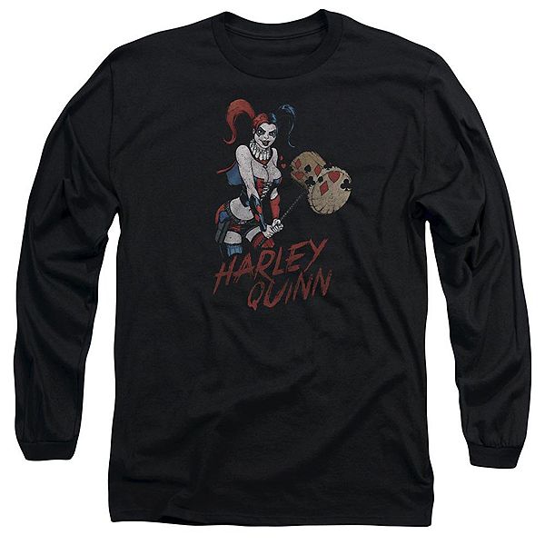 

Футболка с длинным рукавом Justice League of America Harley Hammer Licensed Character