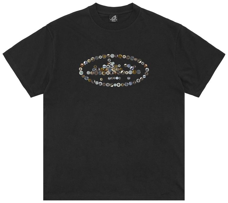 

Футболка Corteiz Screws Island Tee, черный