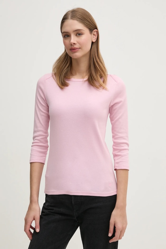 

Хлопковая водолазка United Colors Of Benetton, розовый